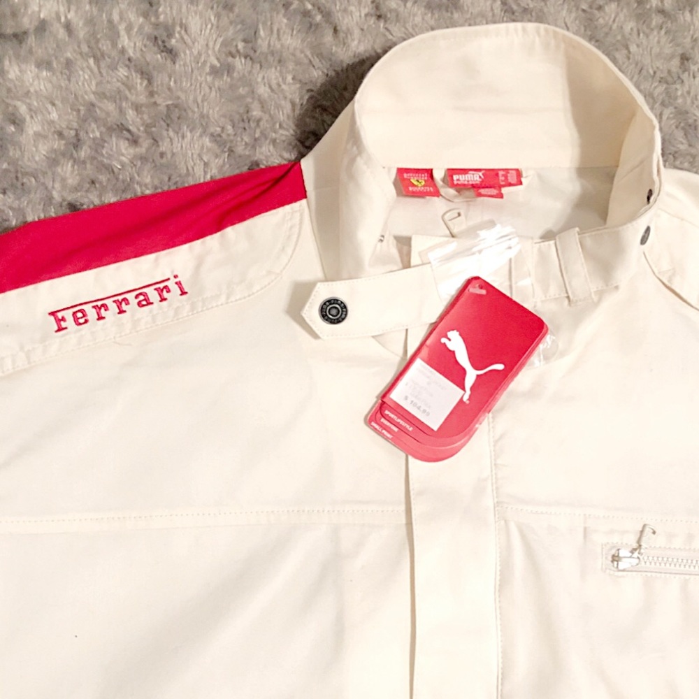 📦SOLD📦NWT Men Ferrari Jacket paid $145 Size 2XL - Picture 2 of 4